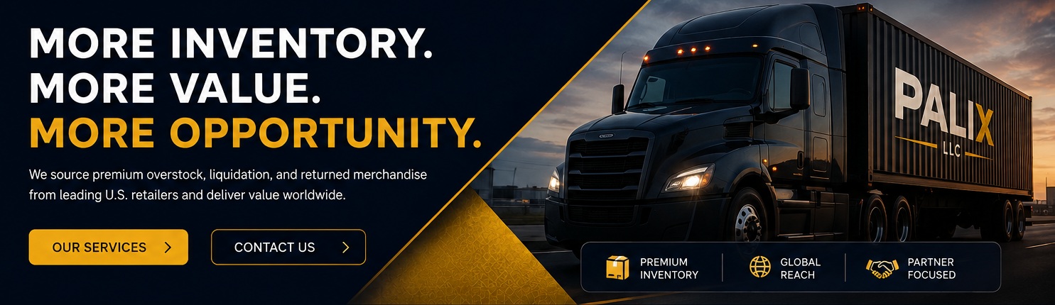 PALIX LLC wholesale liquidation inventory and truckload logistics